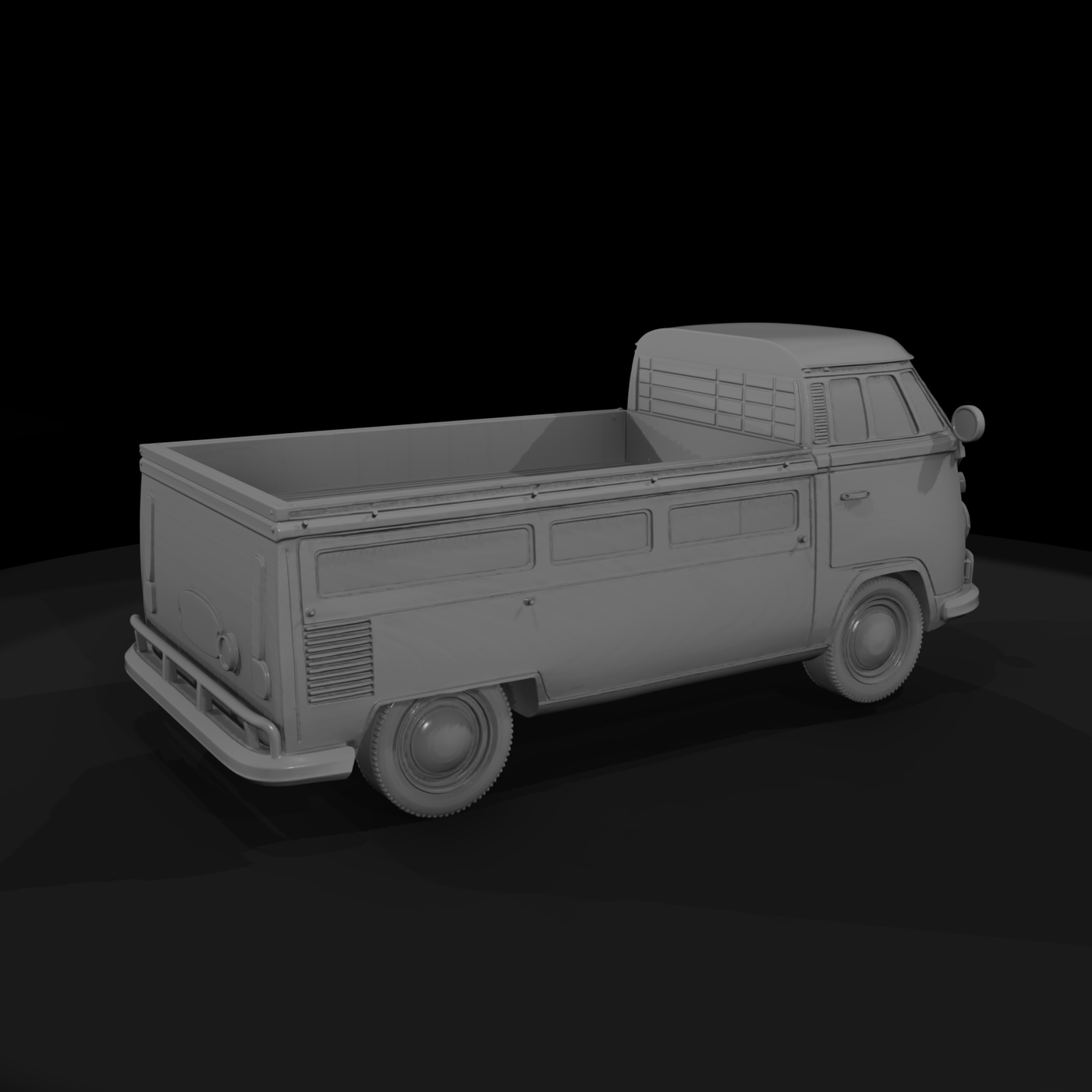 Volkswagen T1 Pickup Truck & Train Layouts