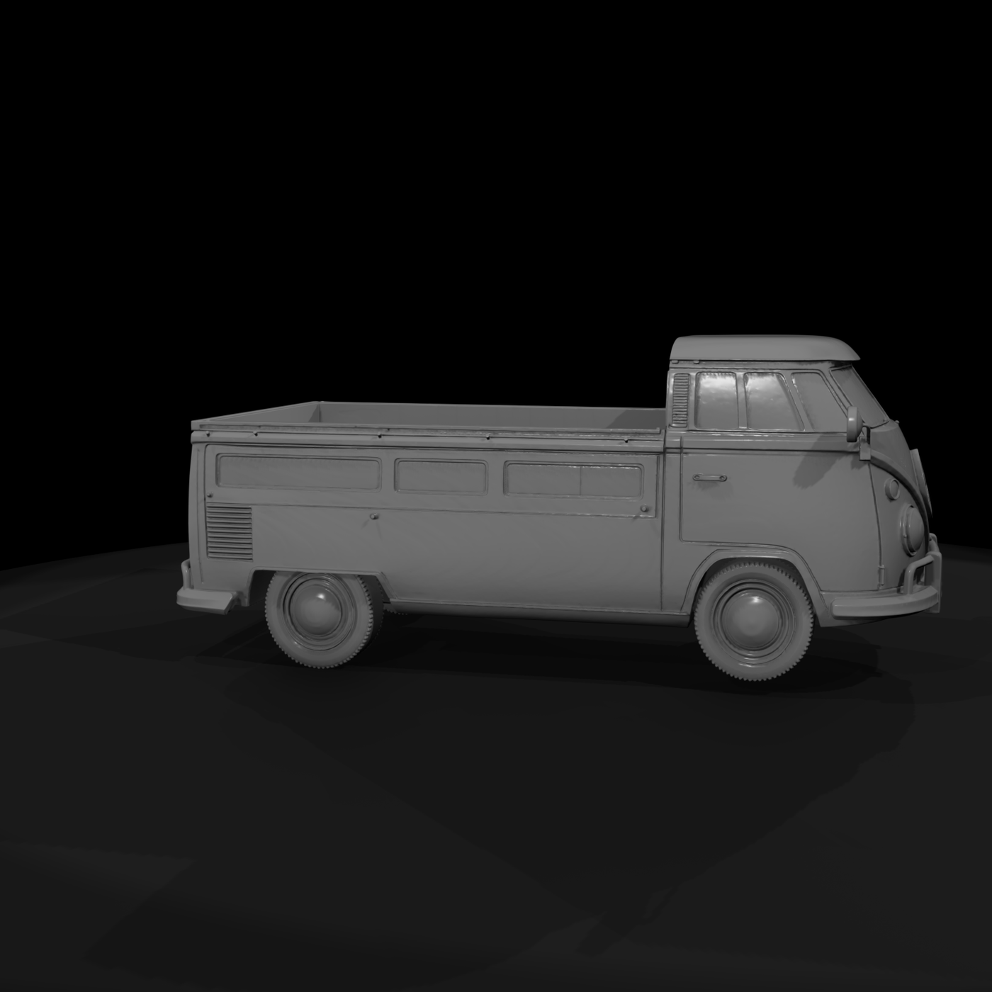 Volkswagen T1 Pickup Truck & Train Layouts