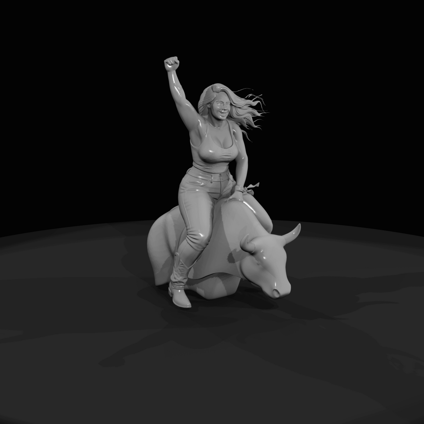Western Bar Curvy Woman On (estimated)
