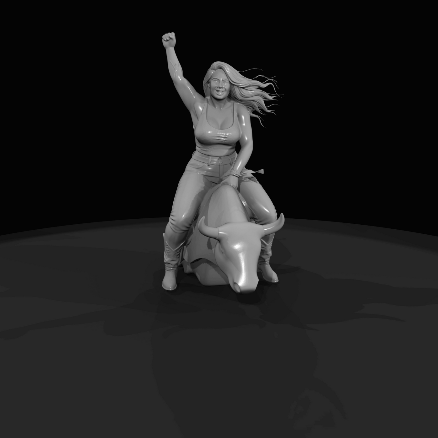 Western Bar Curvy Woman On (estimated)