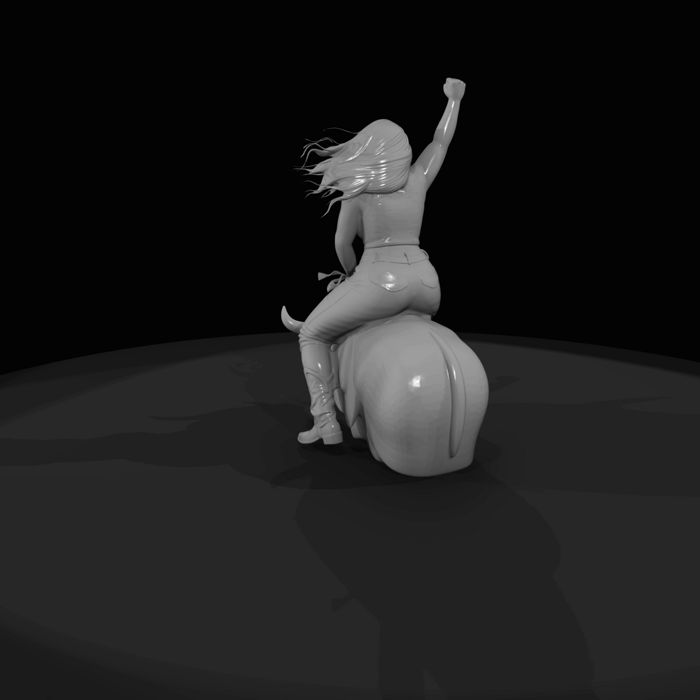 Western Bar Curvy Woman On (estimated)