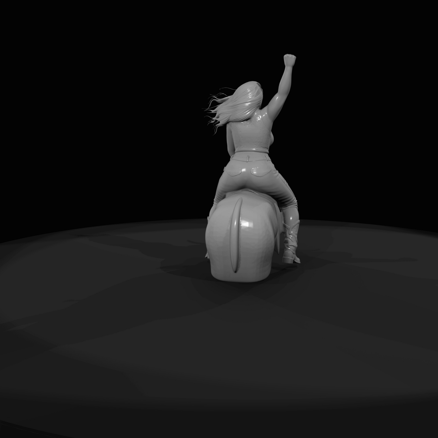 Western Bar Curvy Woman On (estimated)