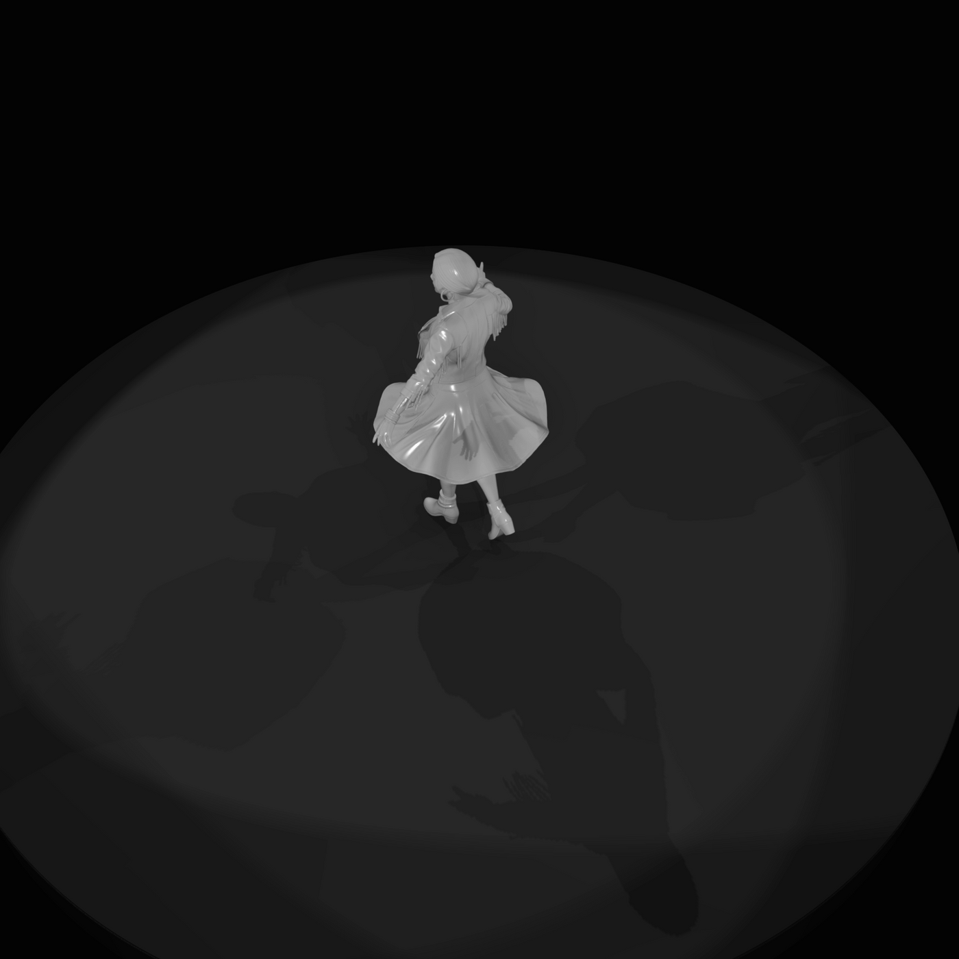 Western Bar Line Dancer (estimated)
