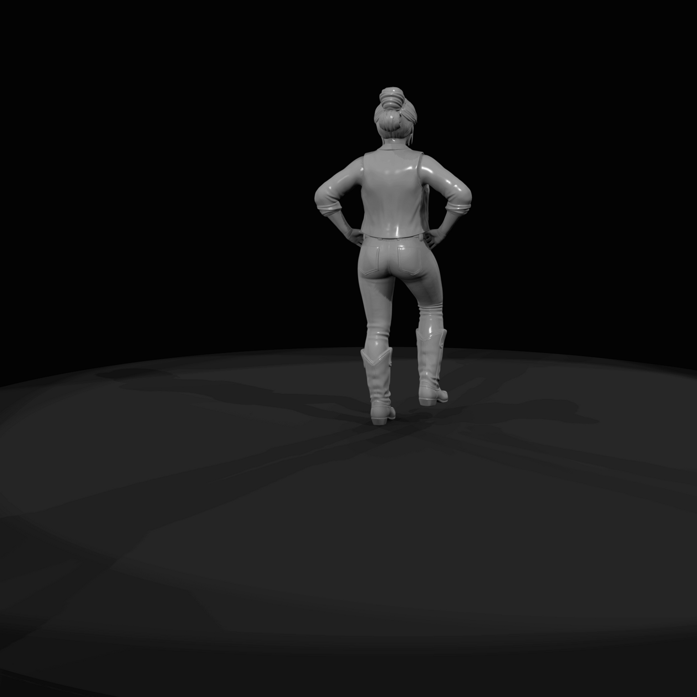 Western Bar Line Dancer (estimated)