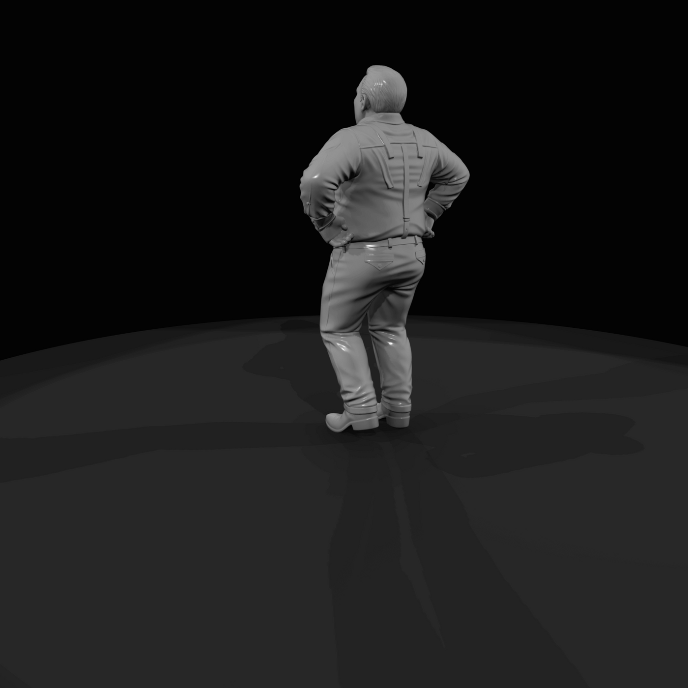 Western Bar Line Dancer (estimated)