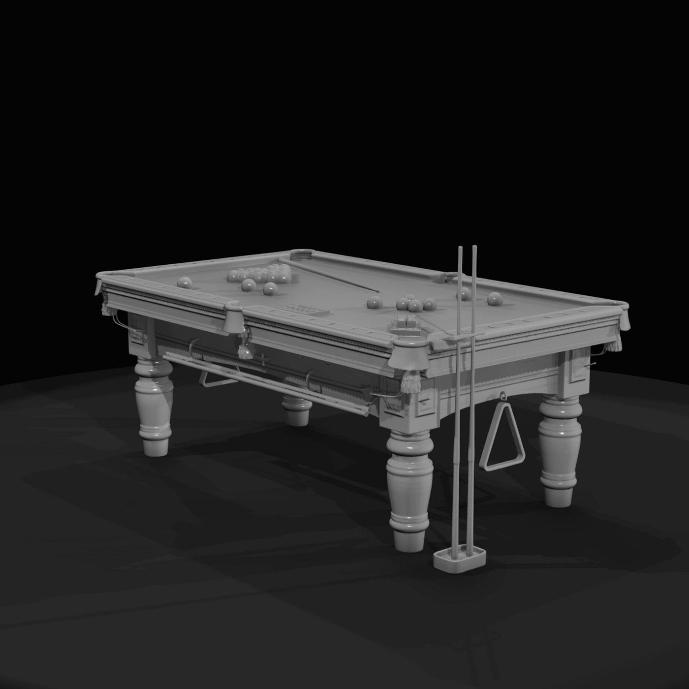 Western Bar Object Pool (1900s)