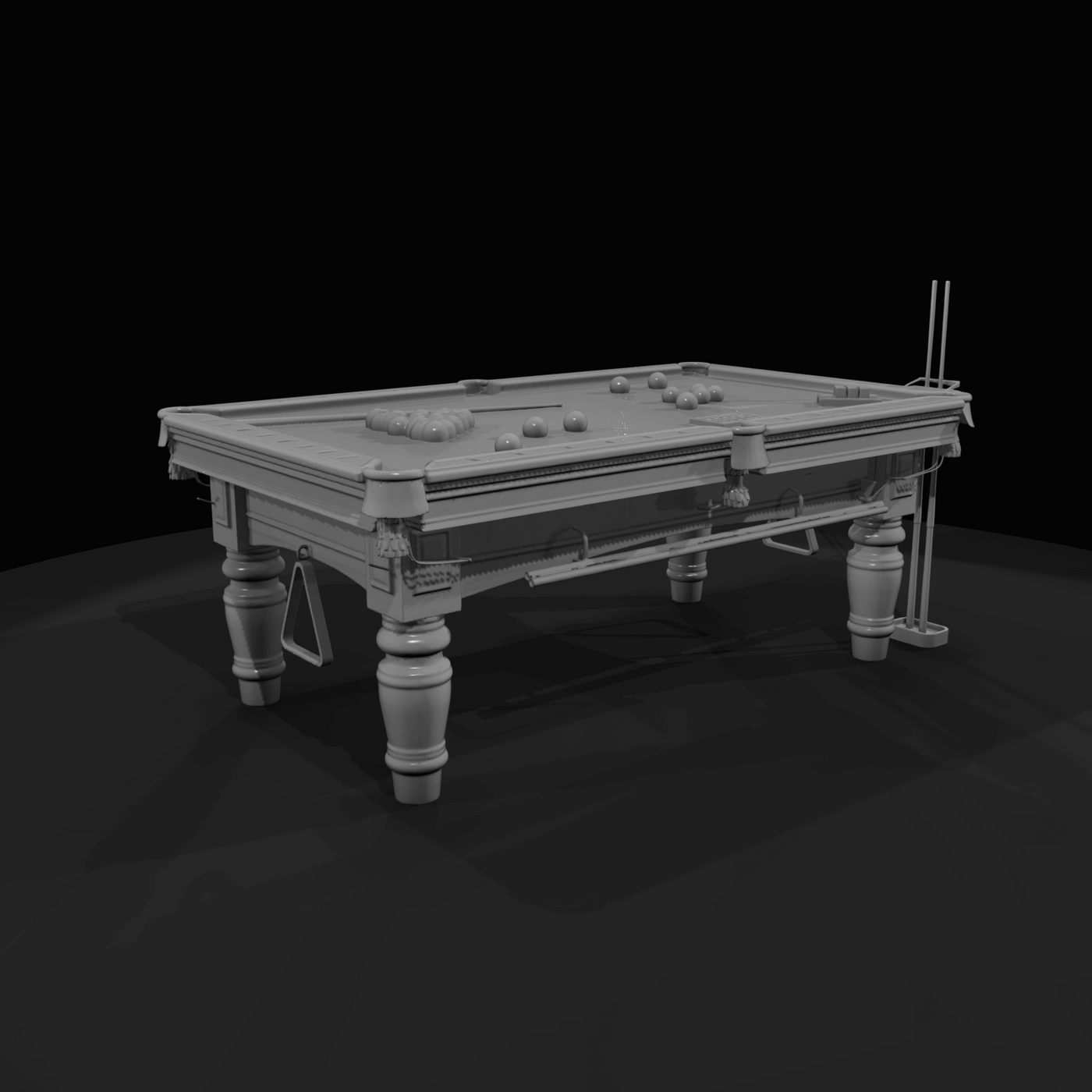 Western Bar Object Pool (1900s)