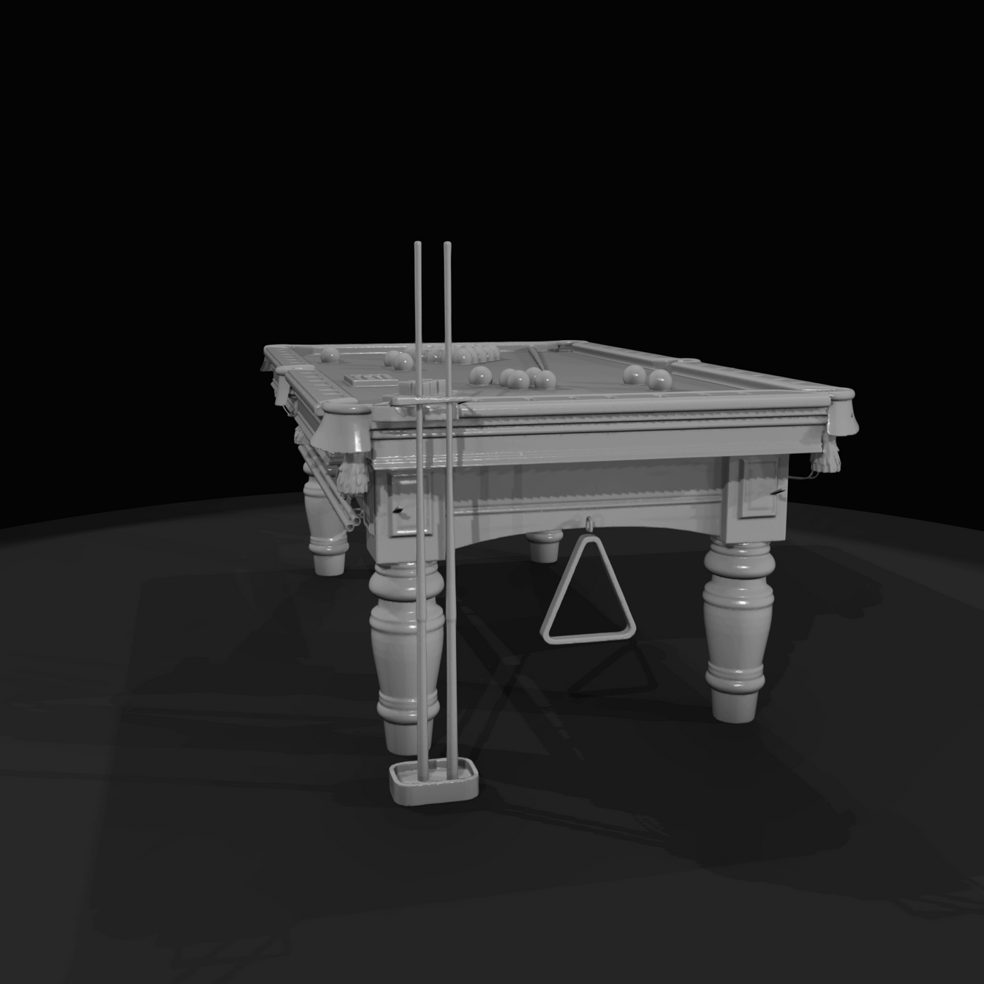 Western Bar Object Pool (1900s)