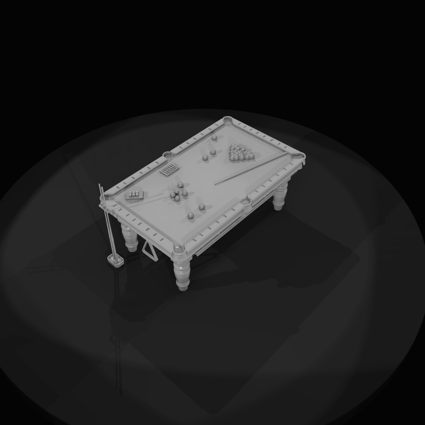 Western Bar Object Pool (1900s)