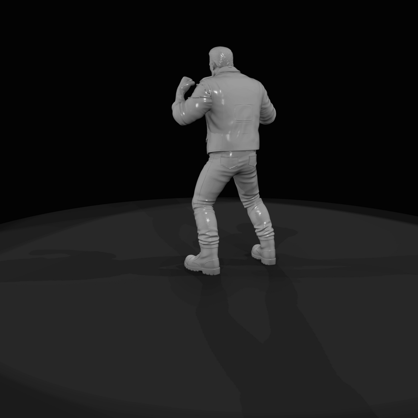 Western Bar Parking Lot Fighter (Contemporary)