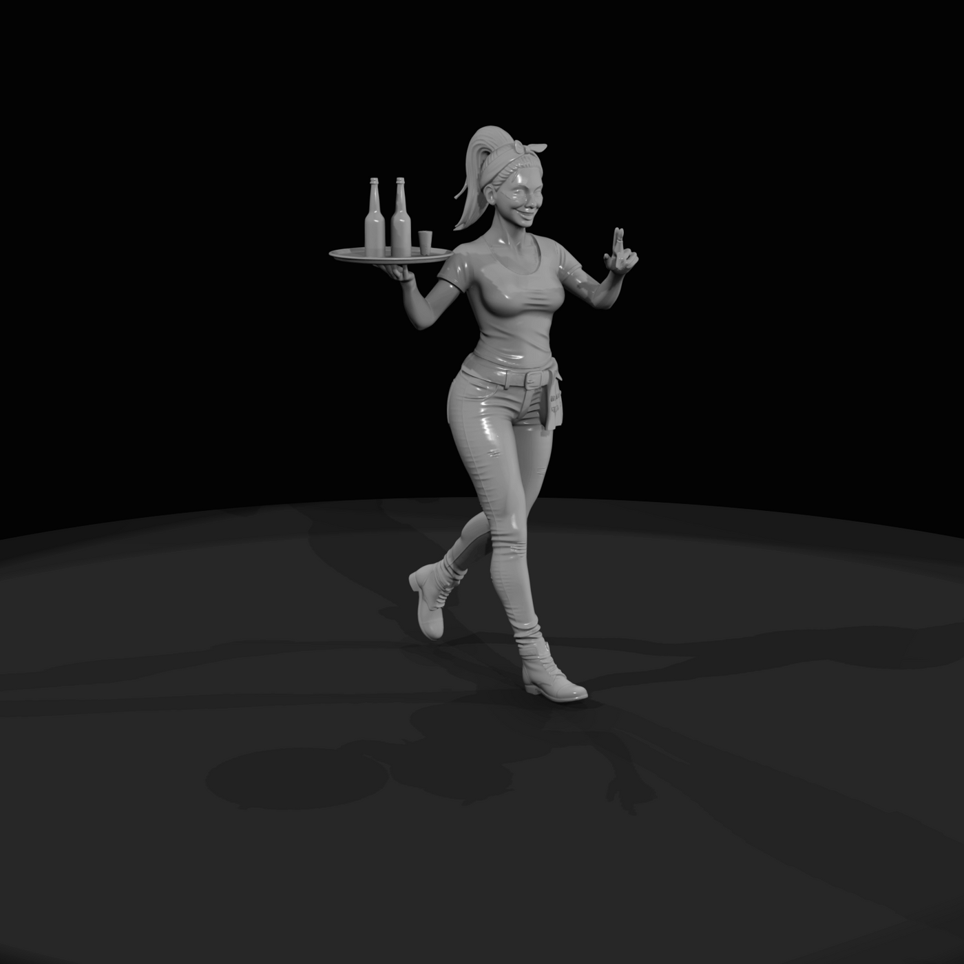 Western Bar Waitress Rosa (estimated)