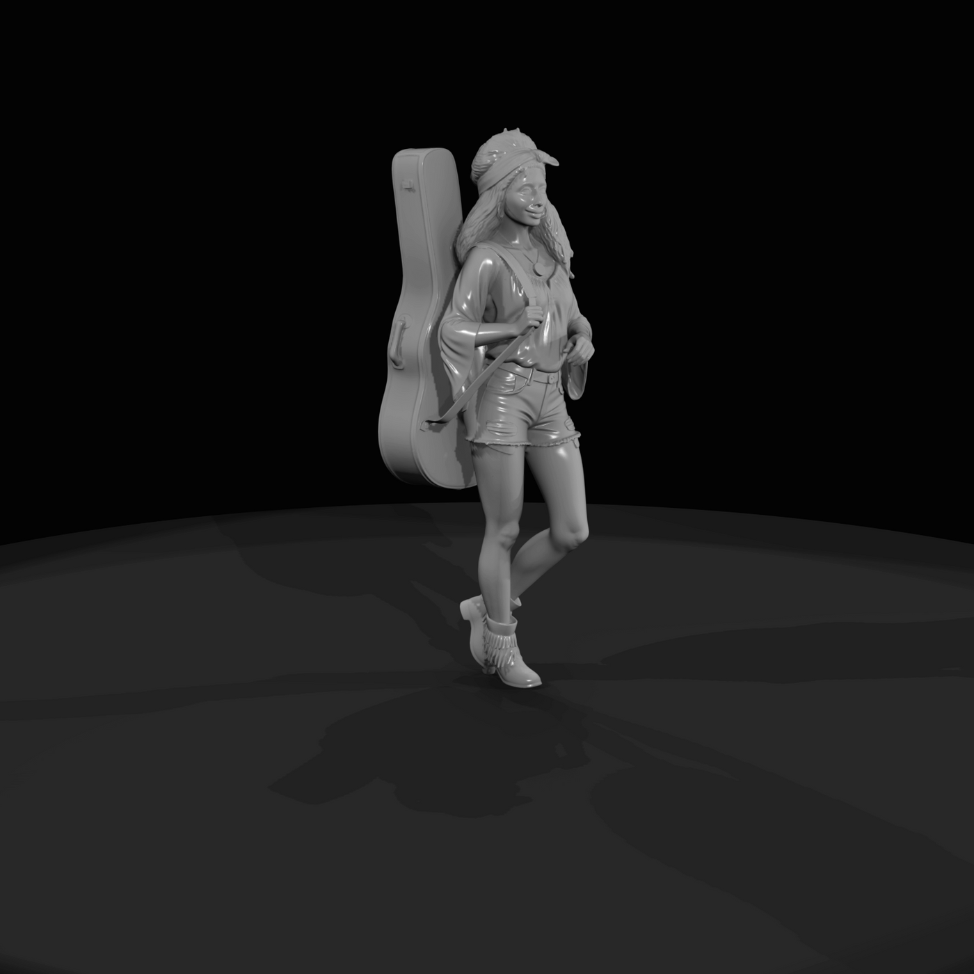 Western Bar Young Woman With (2000s-2020s)