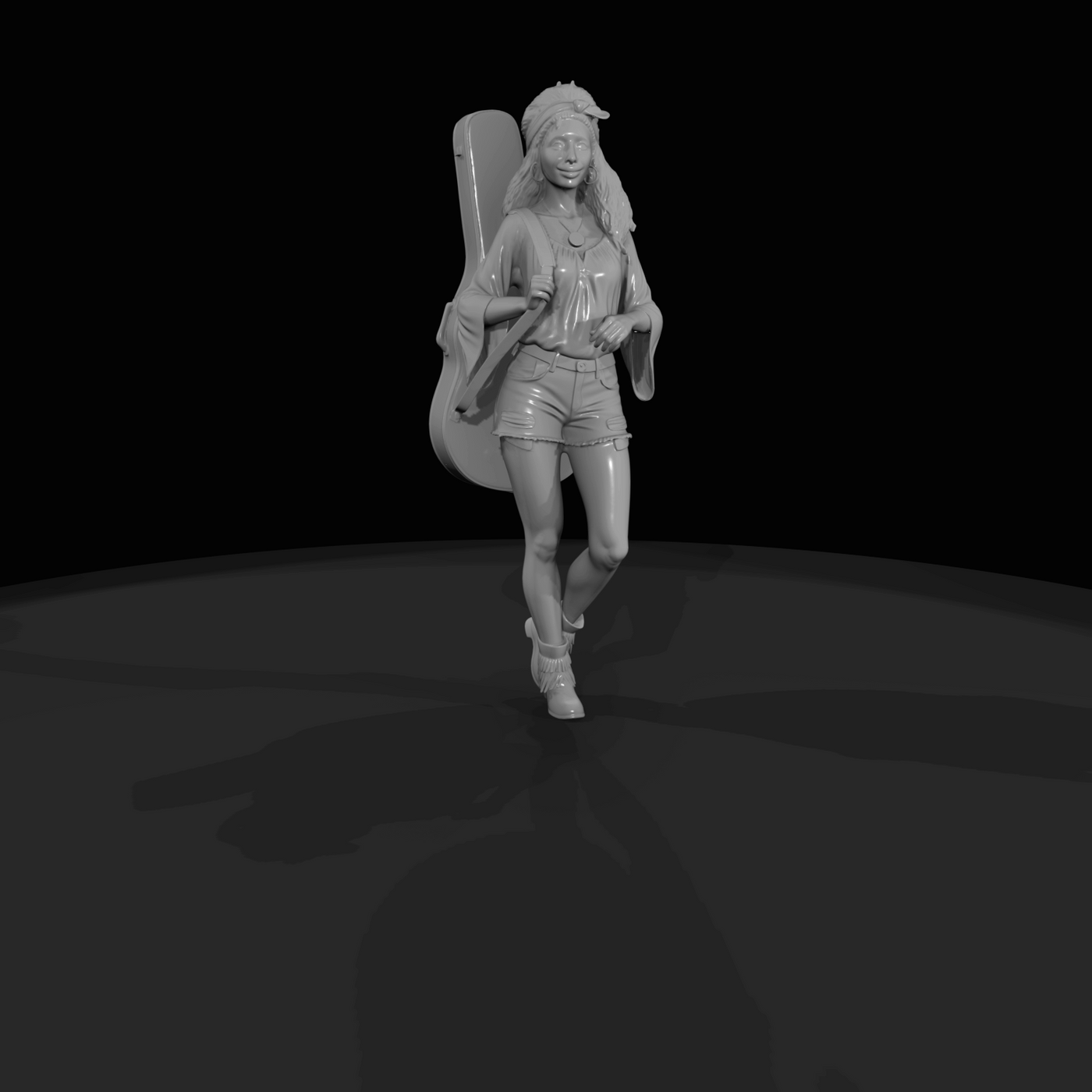 Western Bar Young Woman With (2000s-2020s)