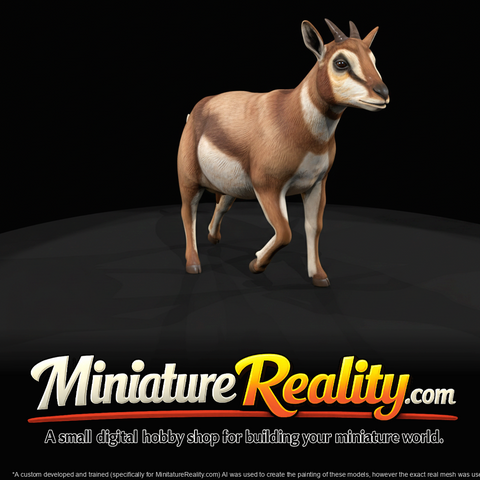 Whitegoatwalkingfur3dmodel001 (estimated)