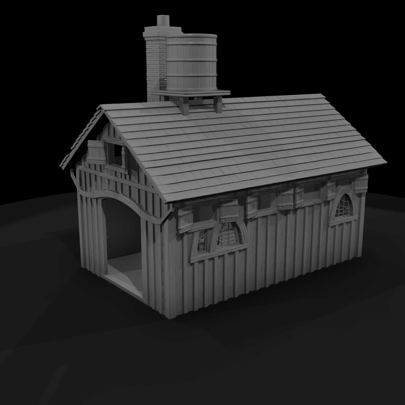 Wild West Blacksmith Shop