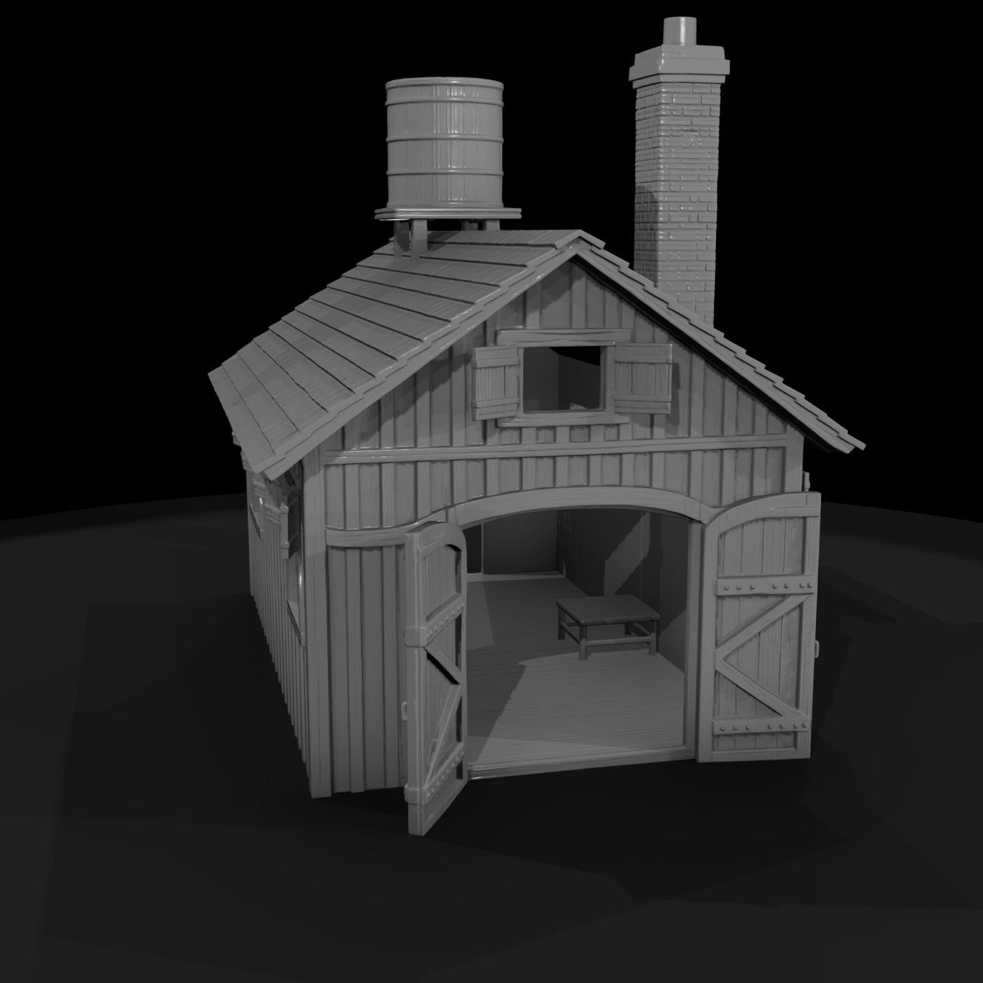 Wild West Blacksmith Shop
