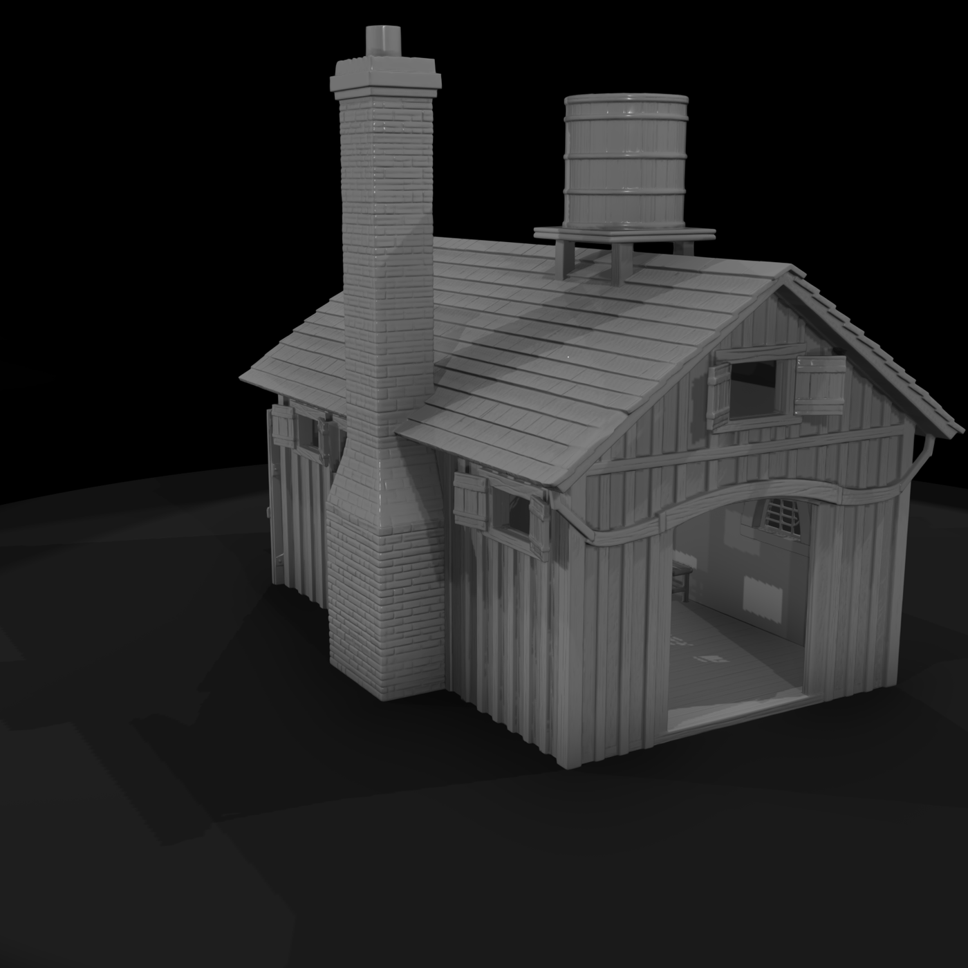 Wild West Blacksmith Shop