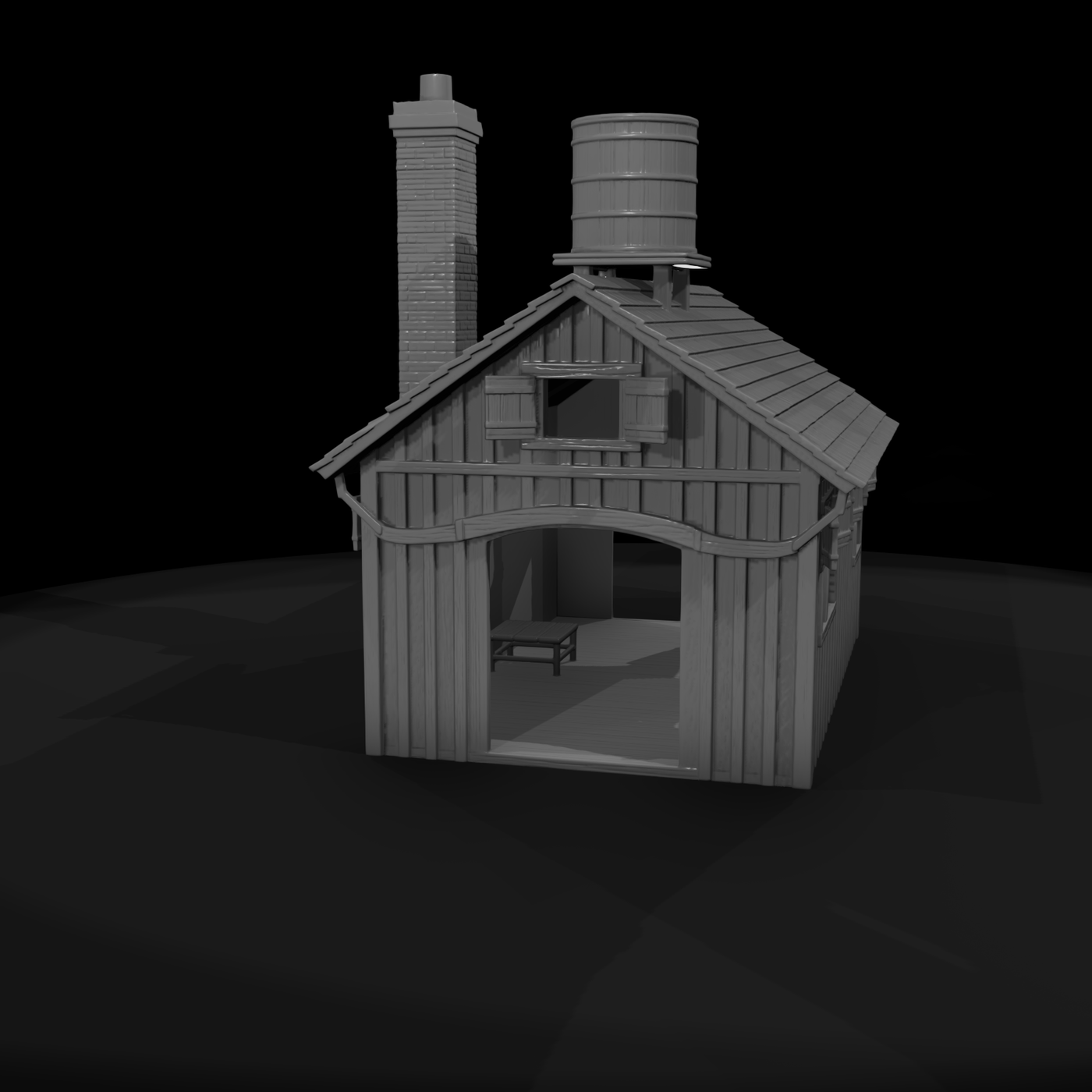 Wild West Blacksmith Shop