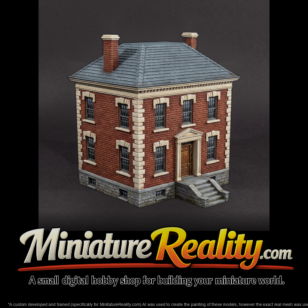 1870s Wild West Brick Townhouse