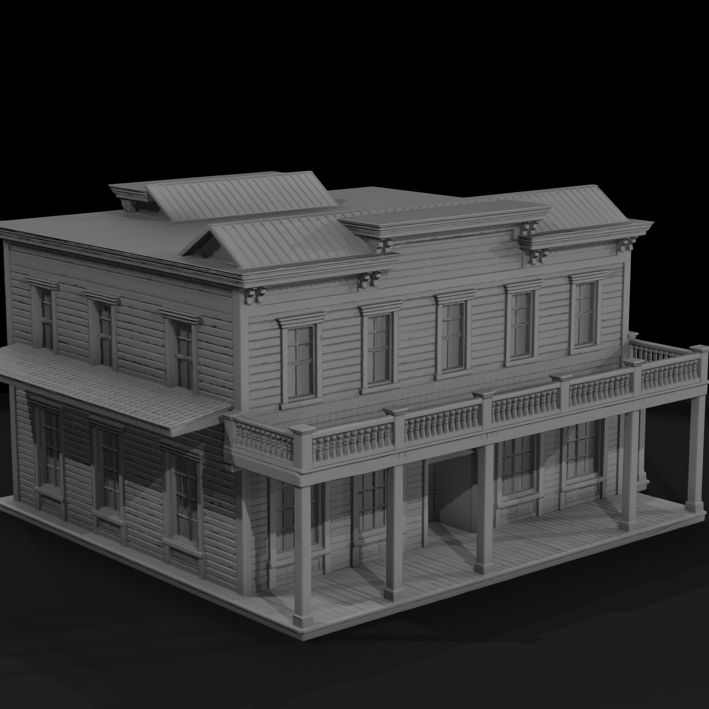 Frontier False-Front Hotel