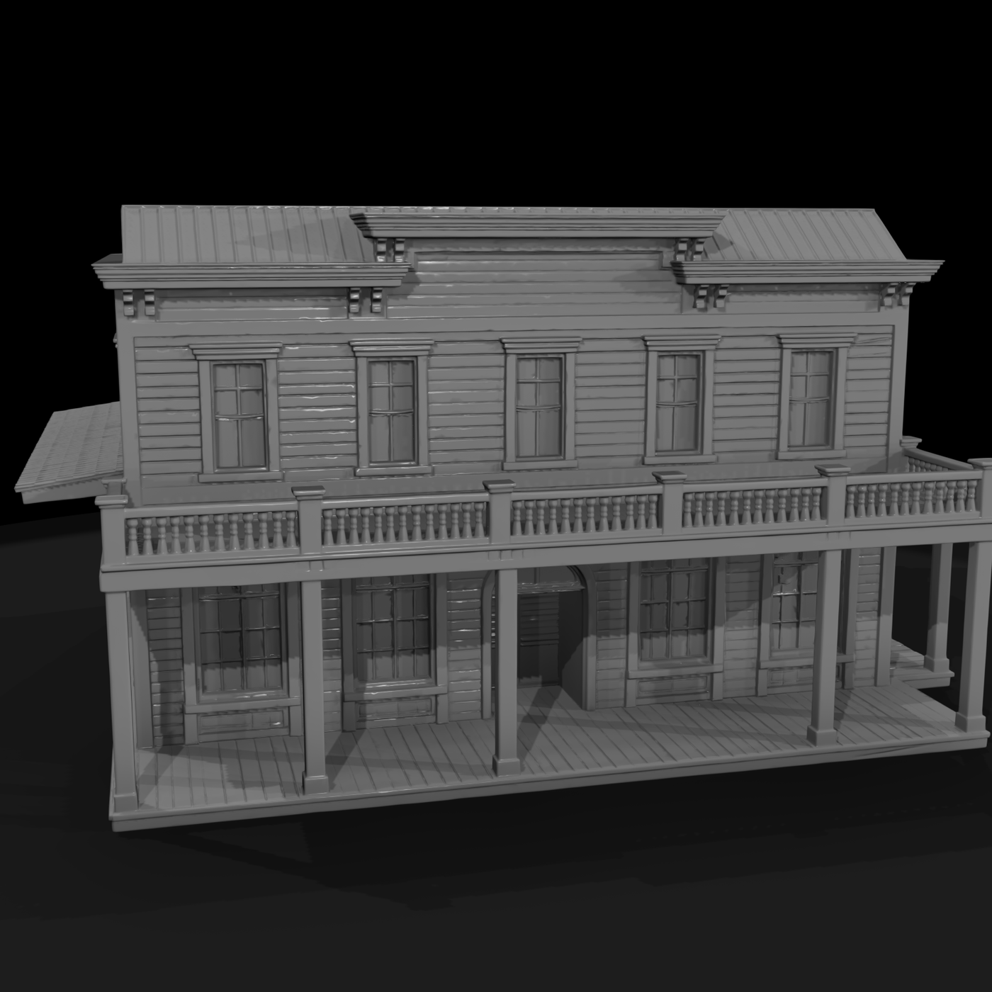 Frontier False-Front Hotel