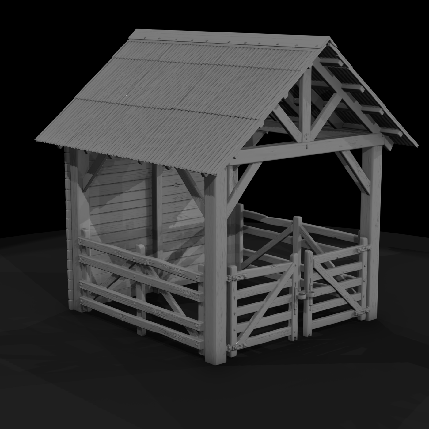 Wild West Carpenter's Timber Shed