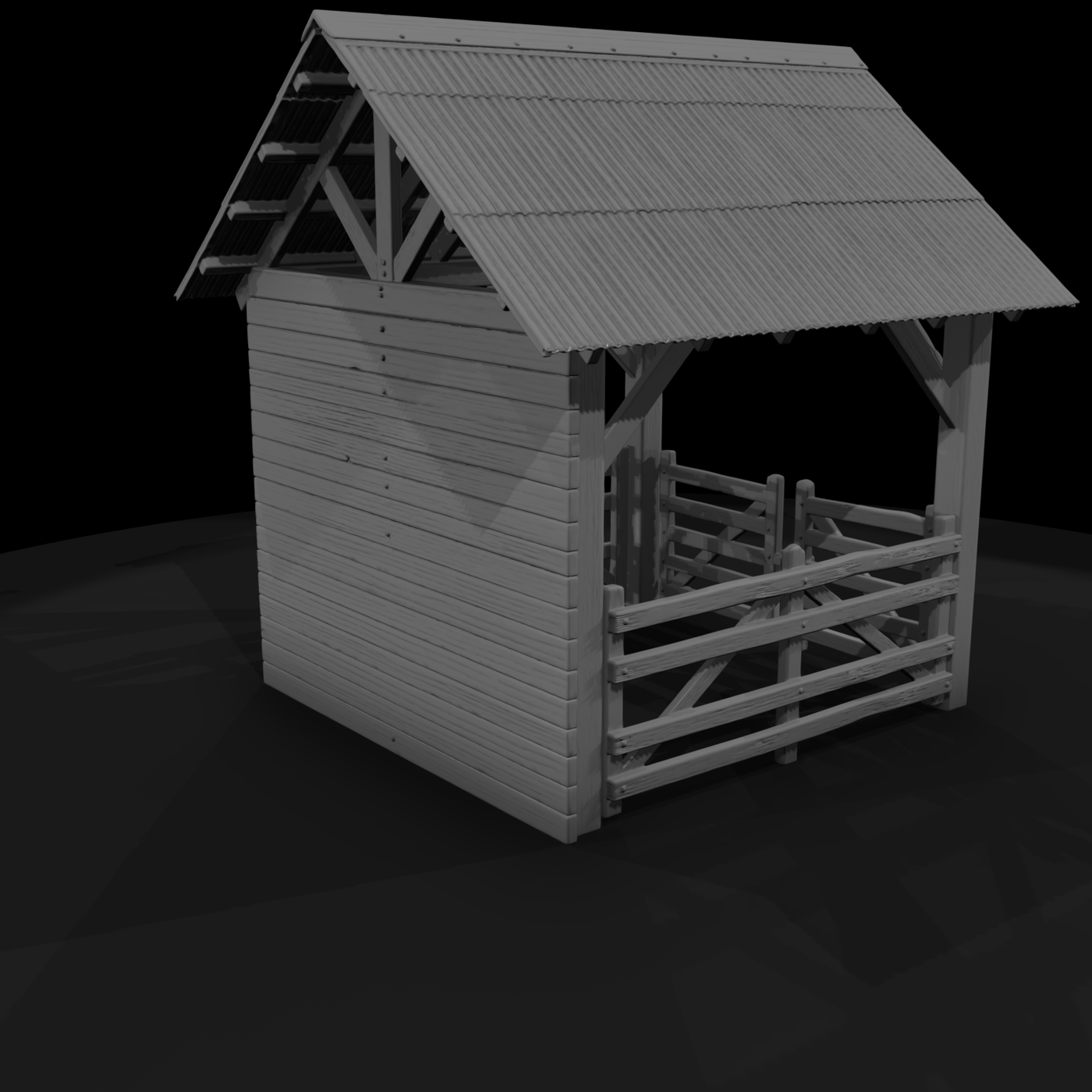 Wild West Carpenter's Timber Shed