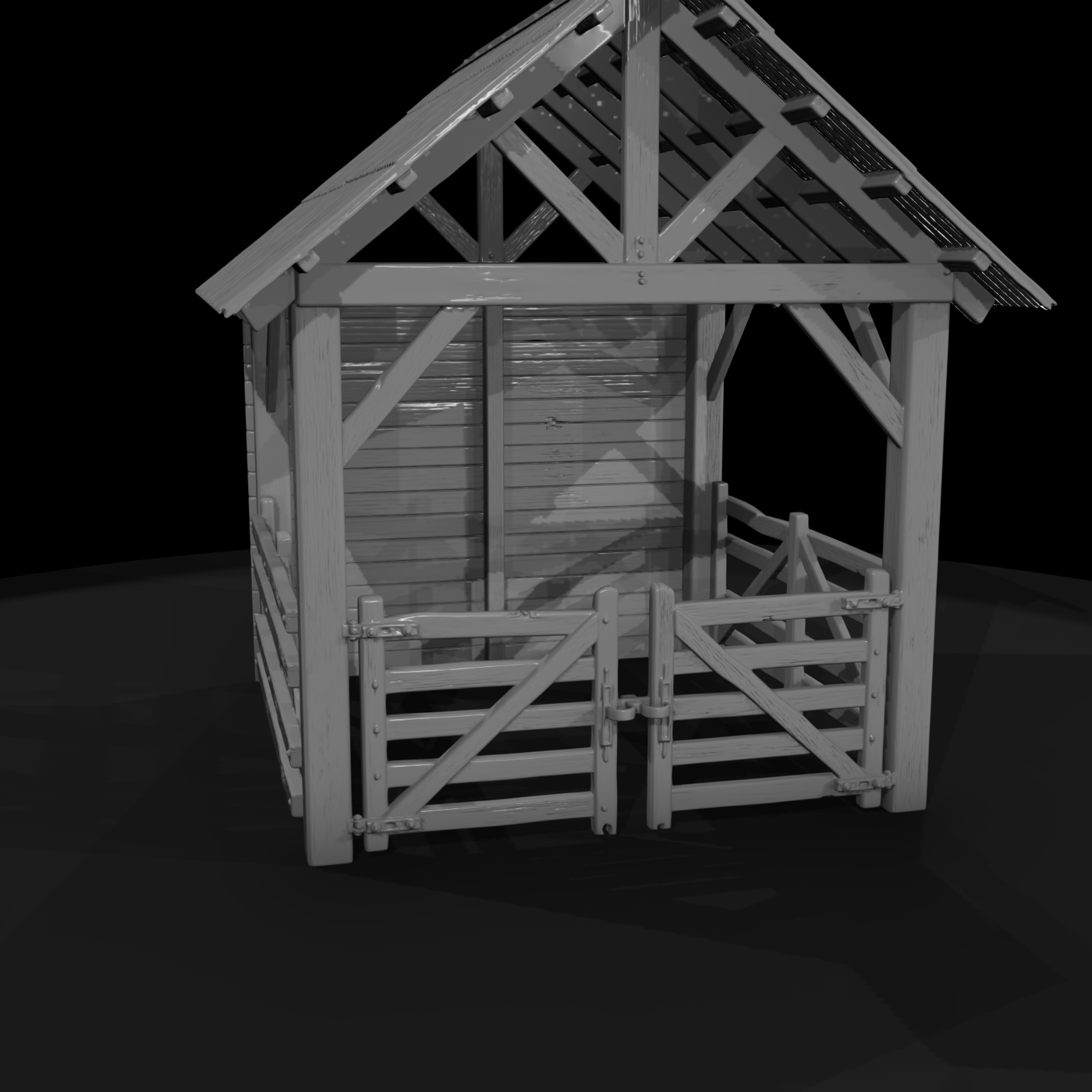 Wild West Carpenter's Timber Shed