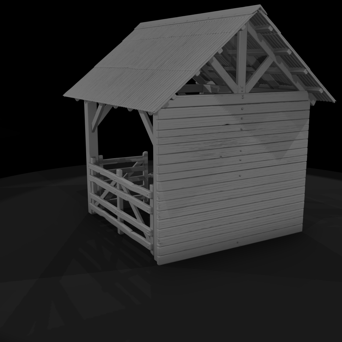 Wild West Carpenter's Timber Shed