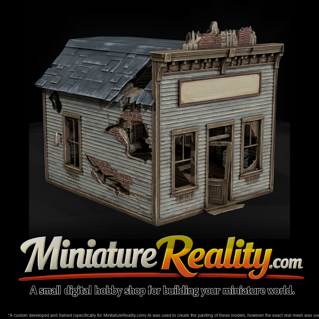 Ruined False-Front Telegraph Office