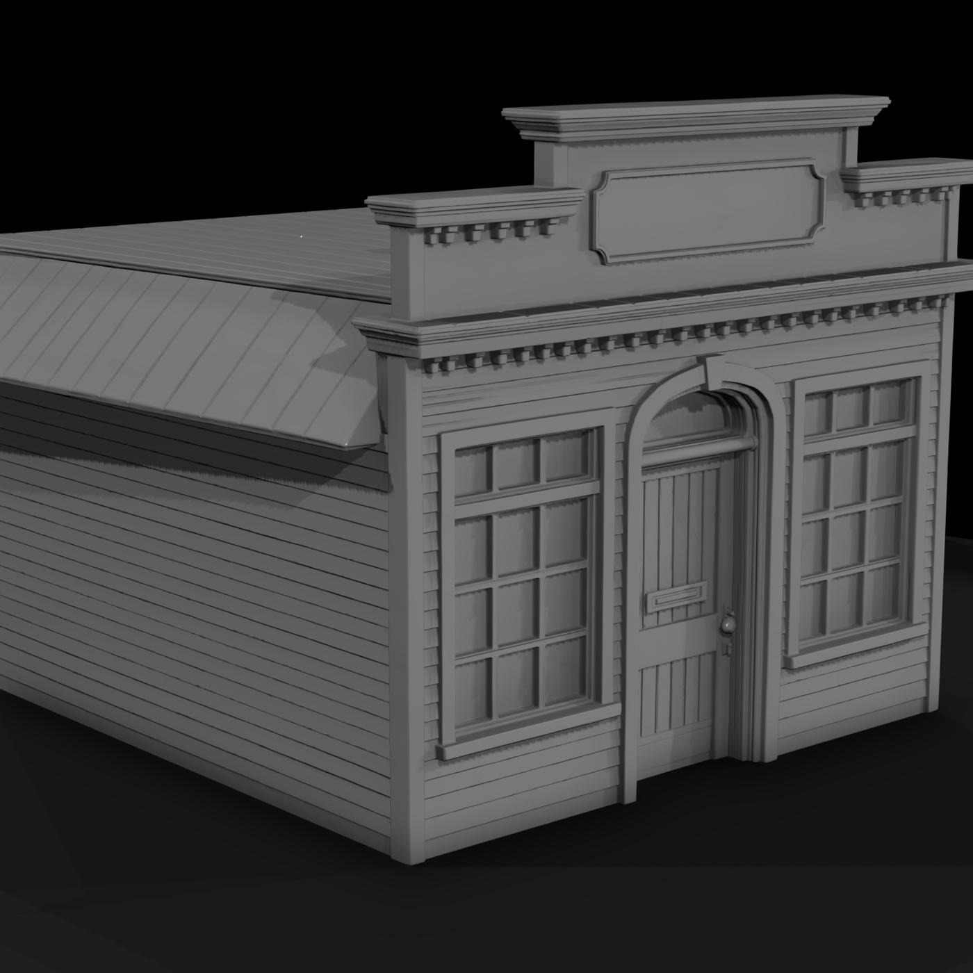 Wild West Post Office Facade