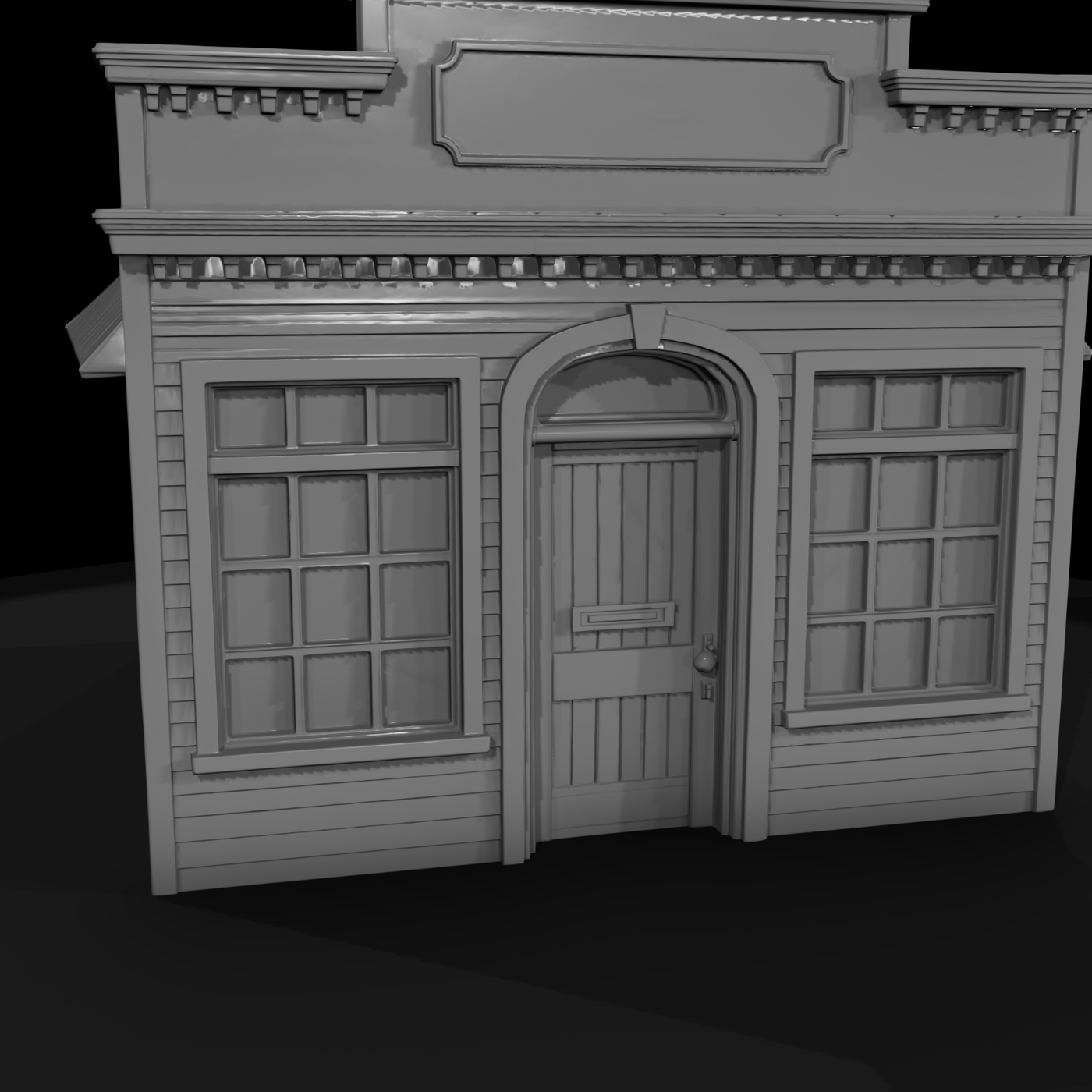 Wild West Post Office Facade