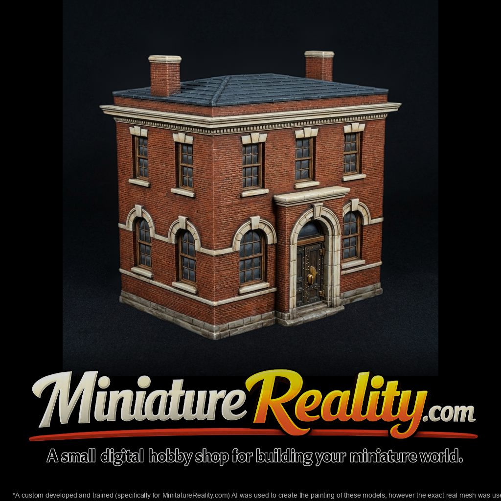Wild West Two-Story Bank