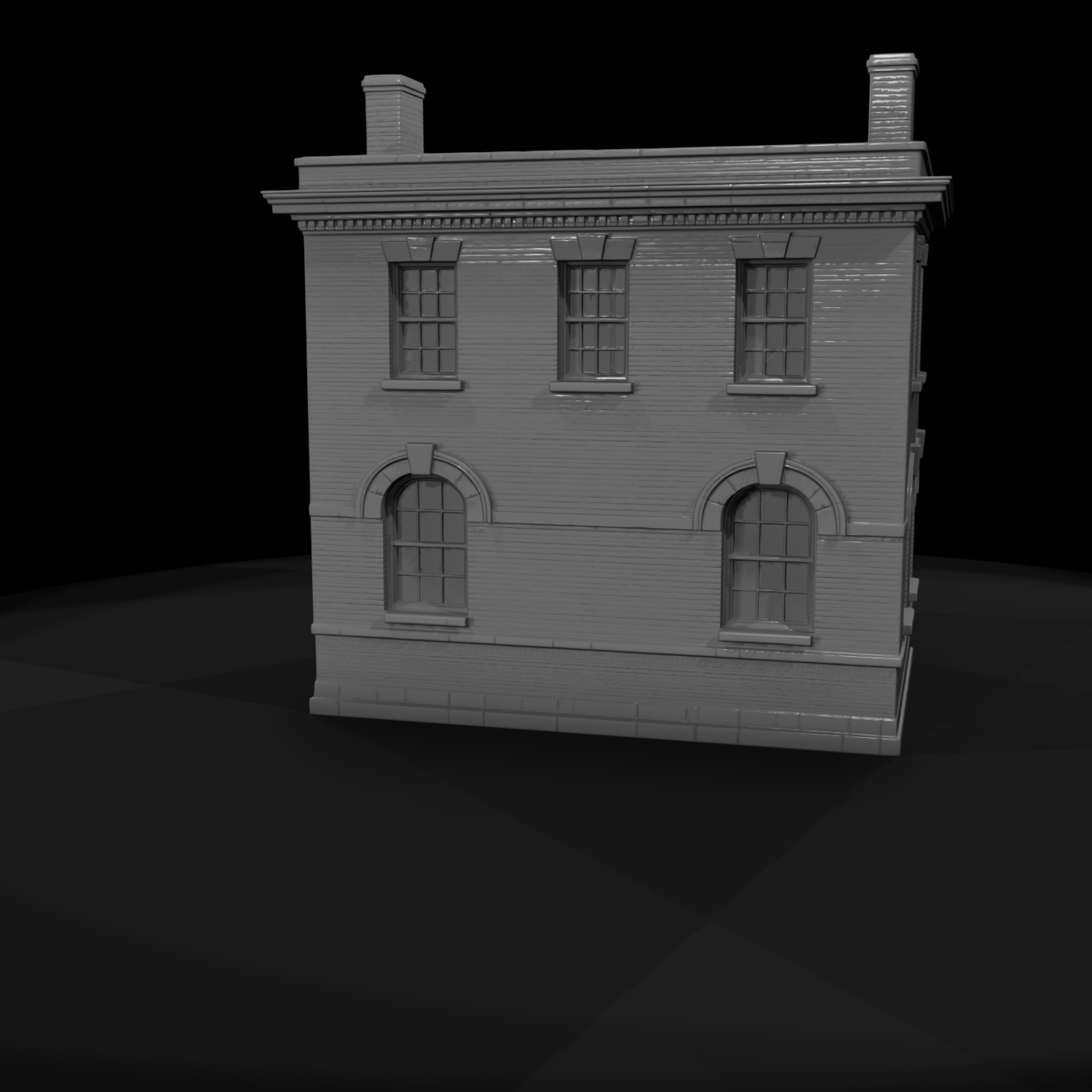 Wild West Two-Story Bank