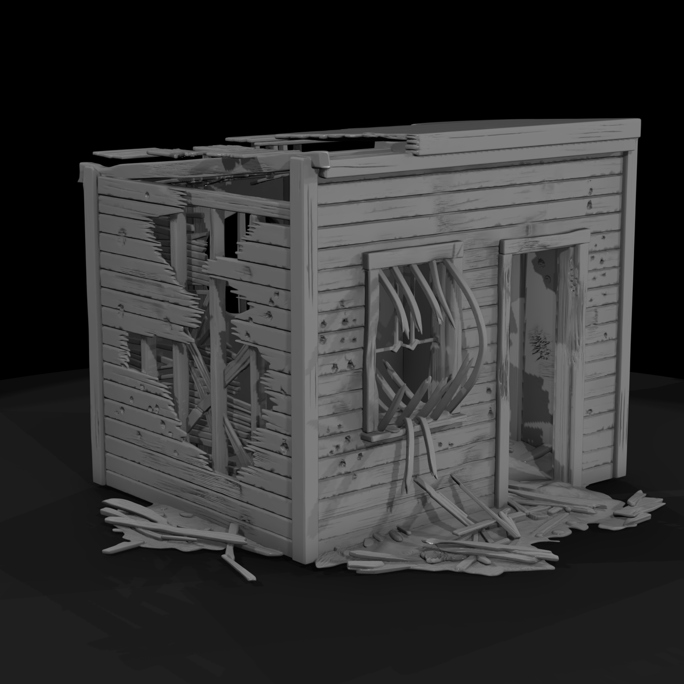 Wild West Sheriff Office & Jail Ruins