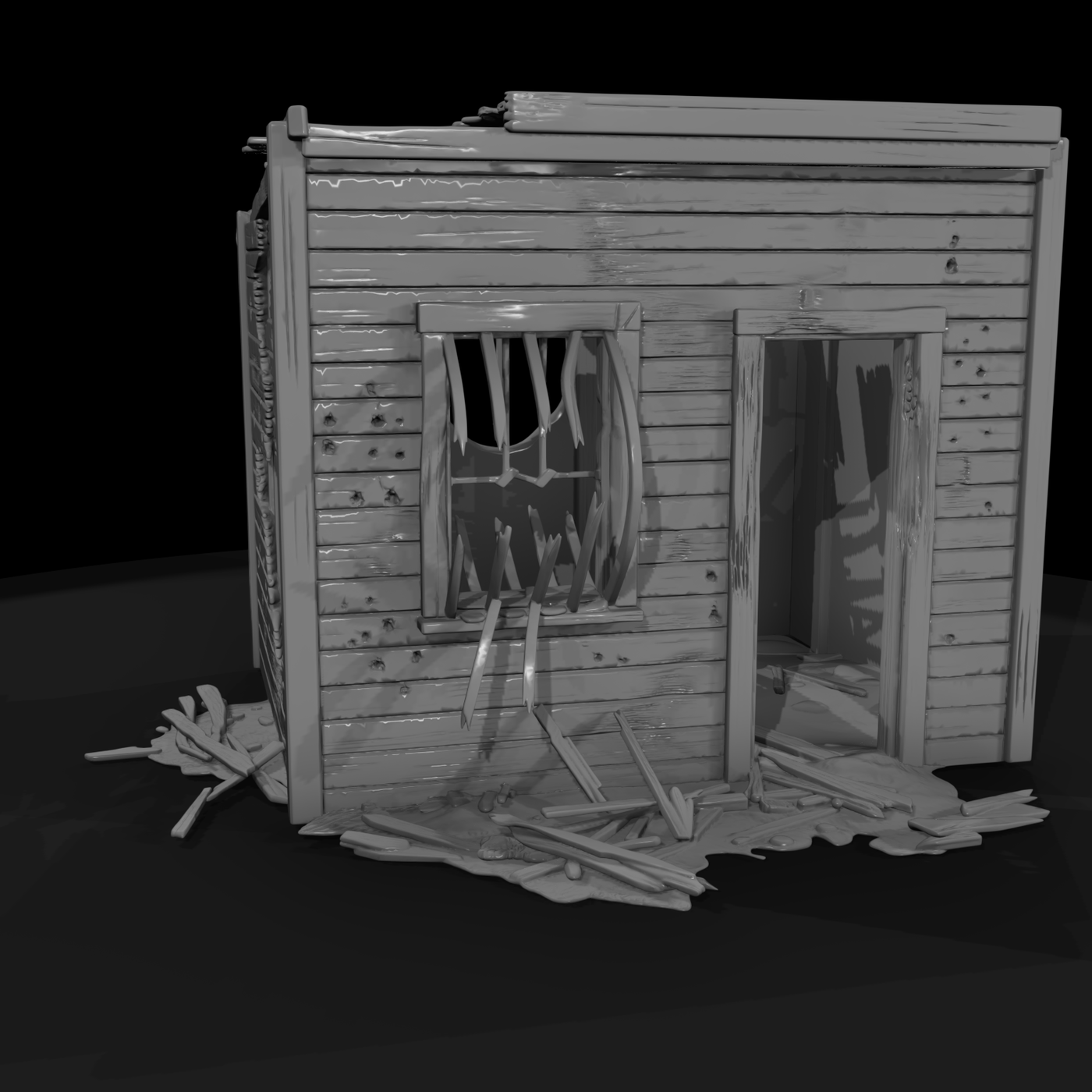 Wild West Sheriff Office & Jail Ruins