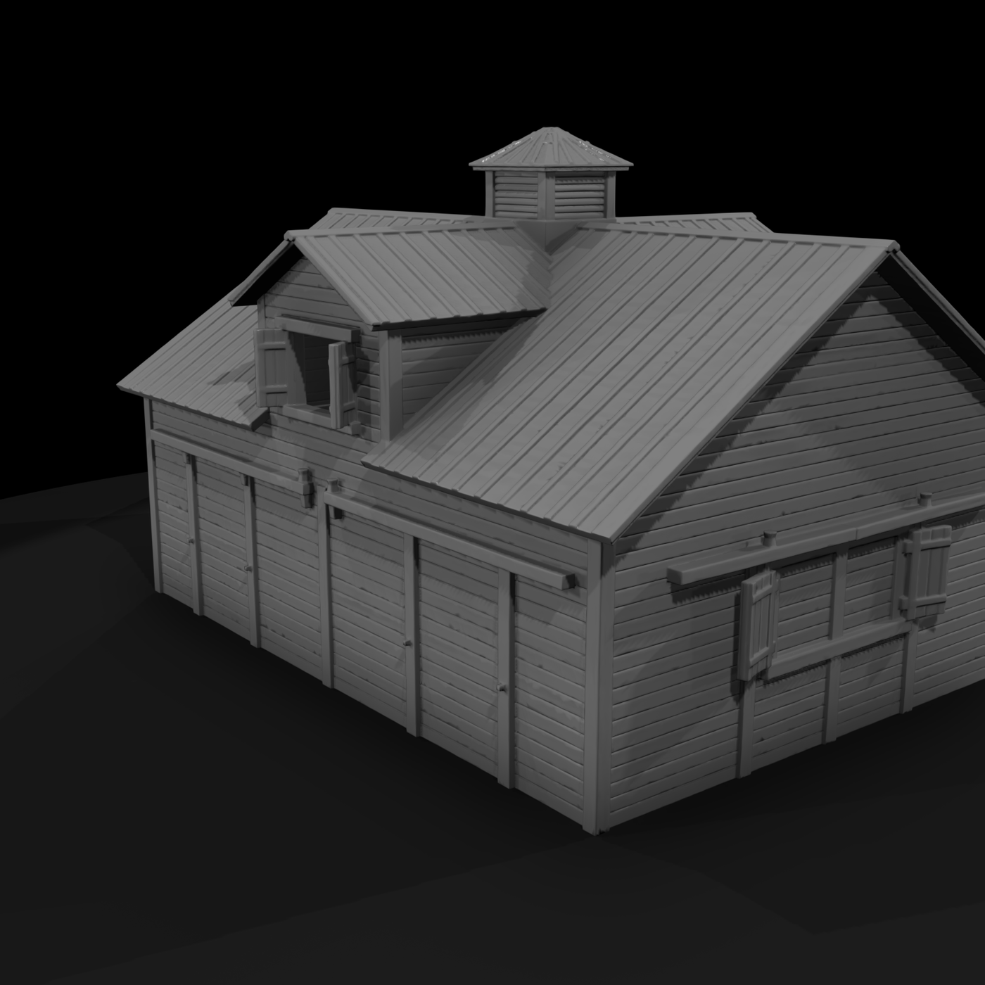 1870s Wild West Livery Stable