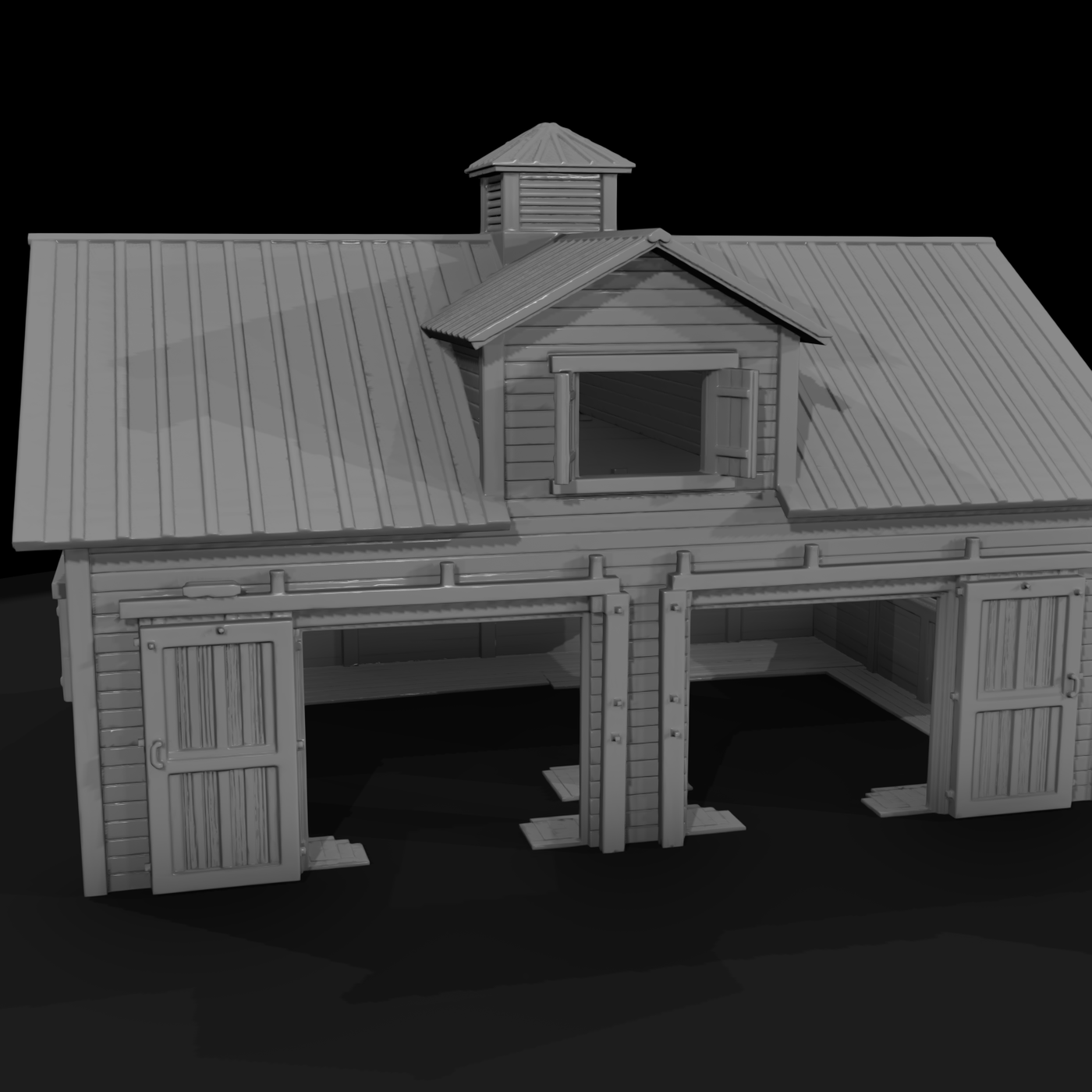 1870s Wild West Livery Stable