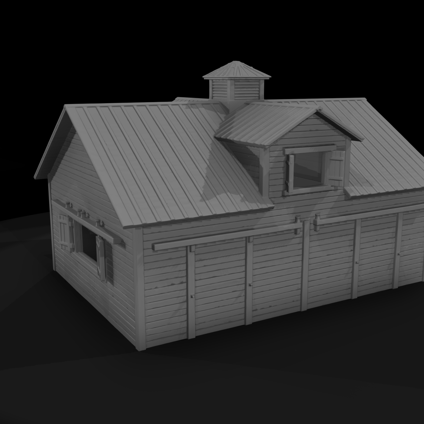 1870s Wild West Livery Stable