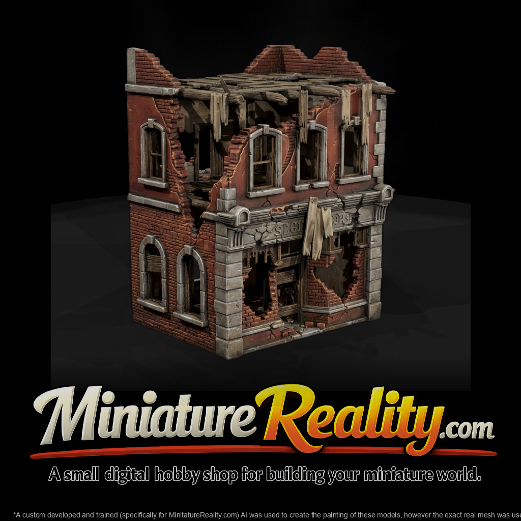 Wild West Ruined Storefront