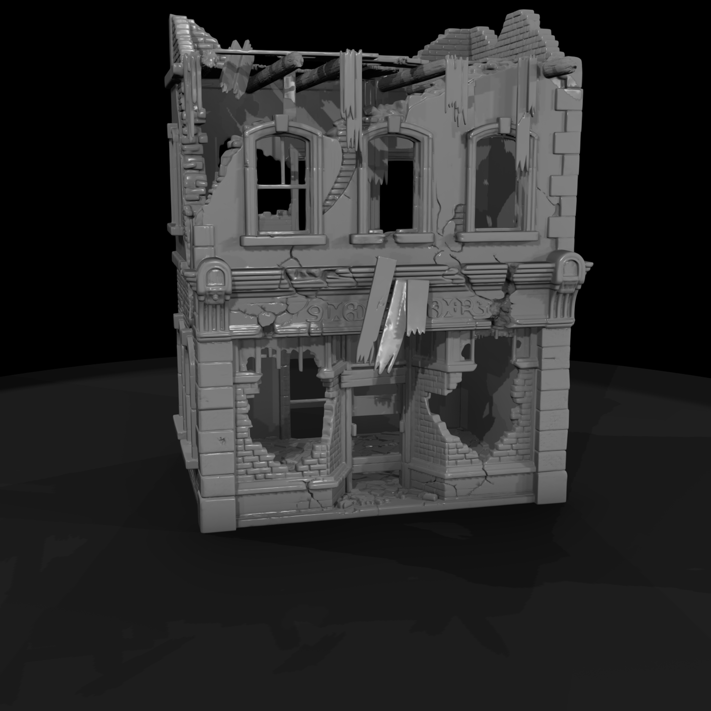 Wild West Ruined Storefront