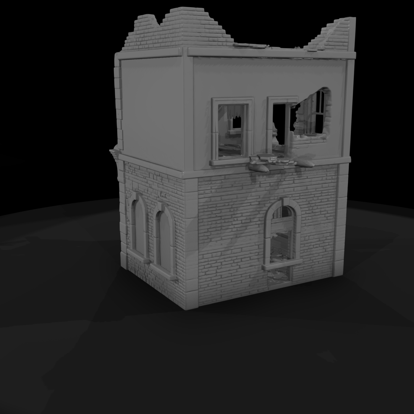 Wild West Ruined Storefront