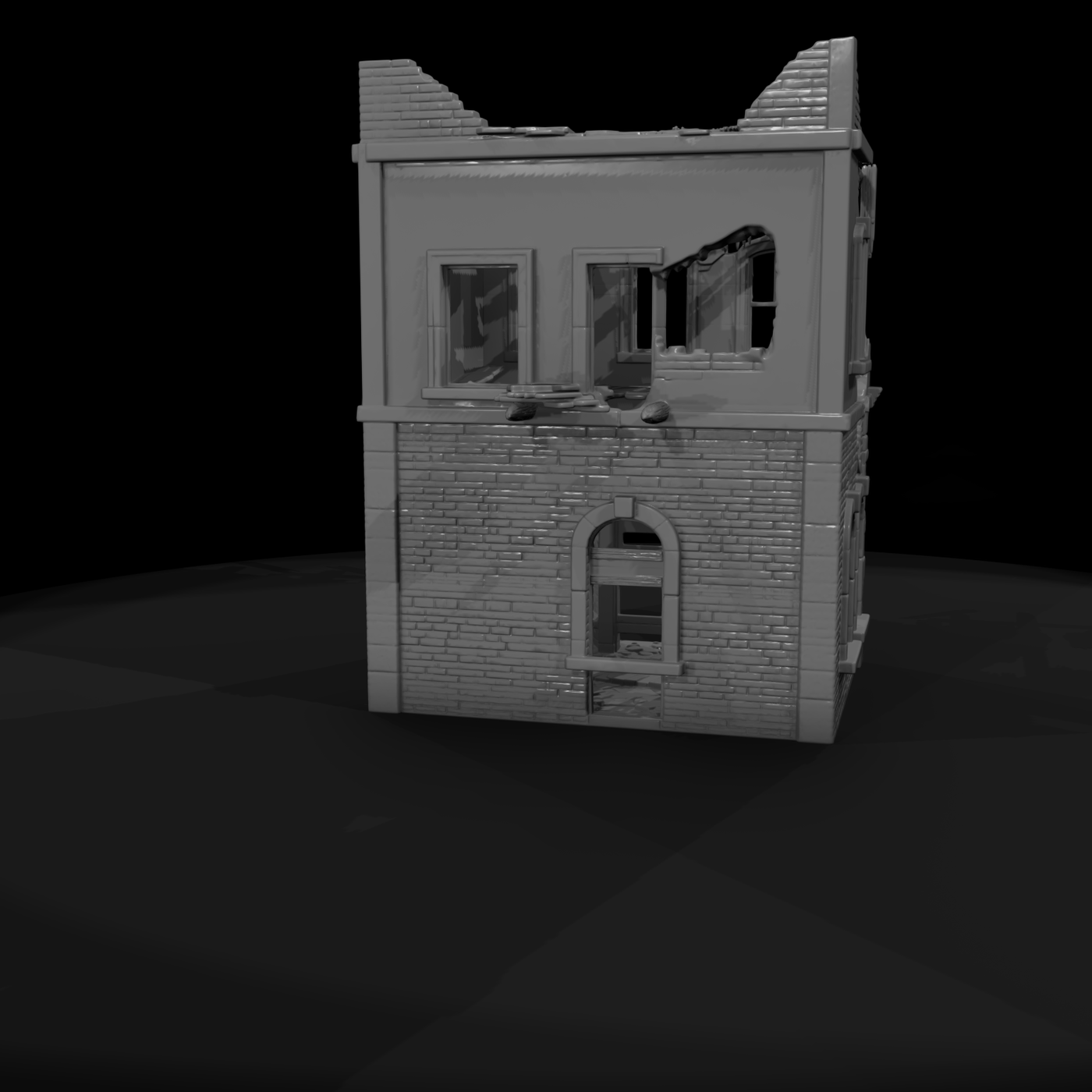 Wild West Ruined Storefront