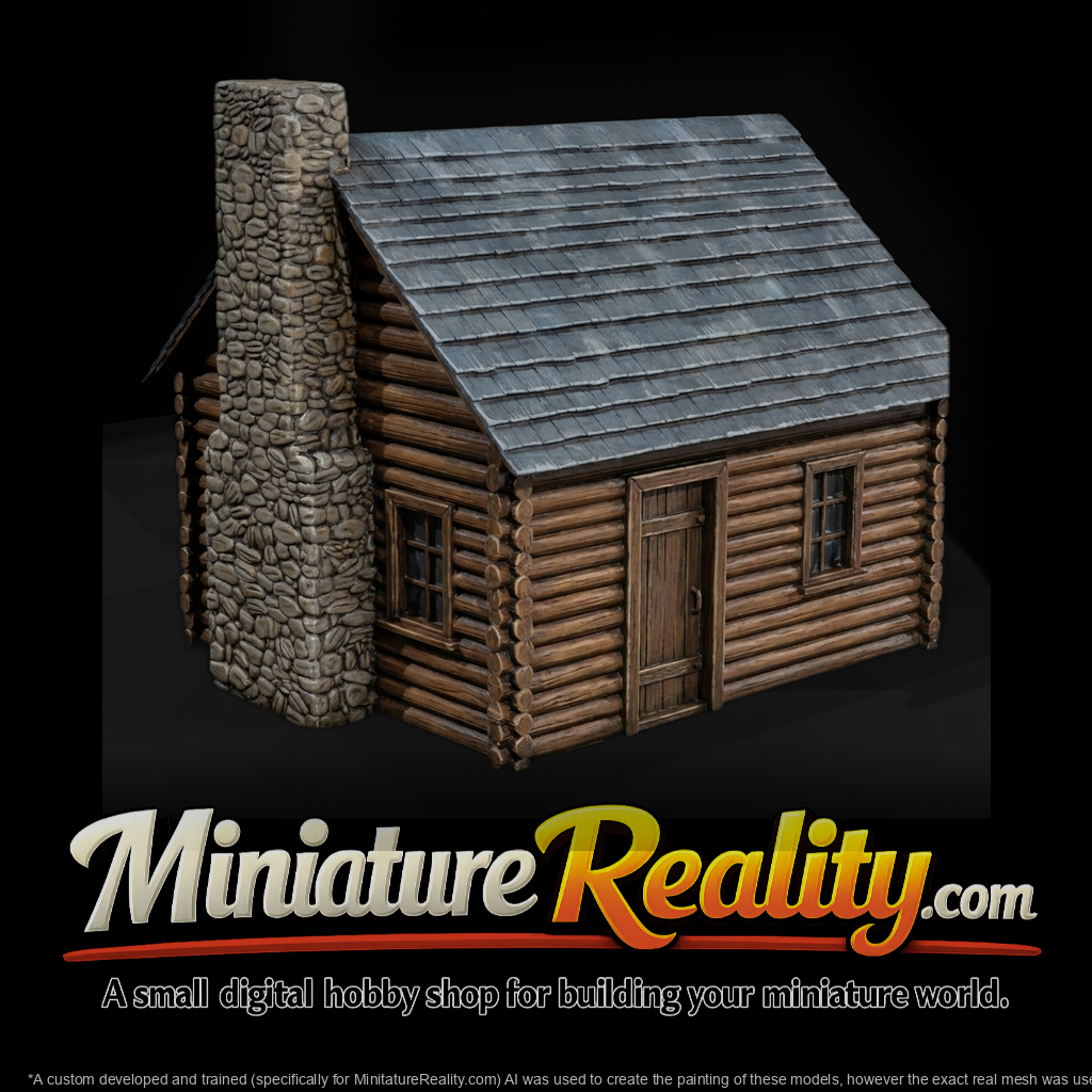 1870s Wild West Log Cabin