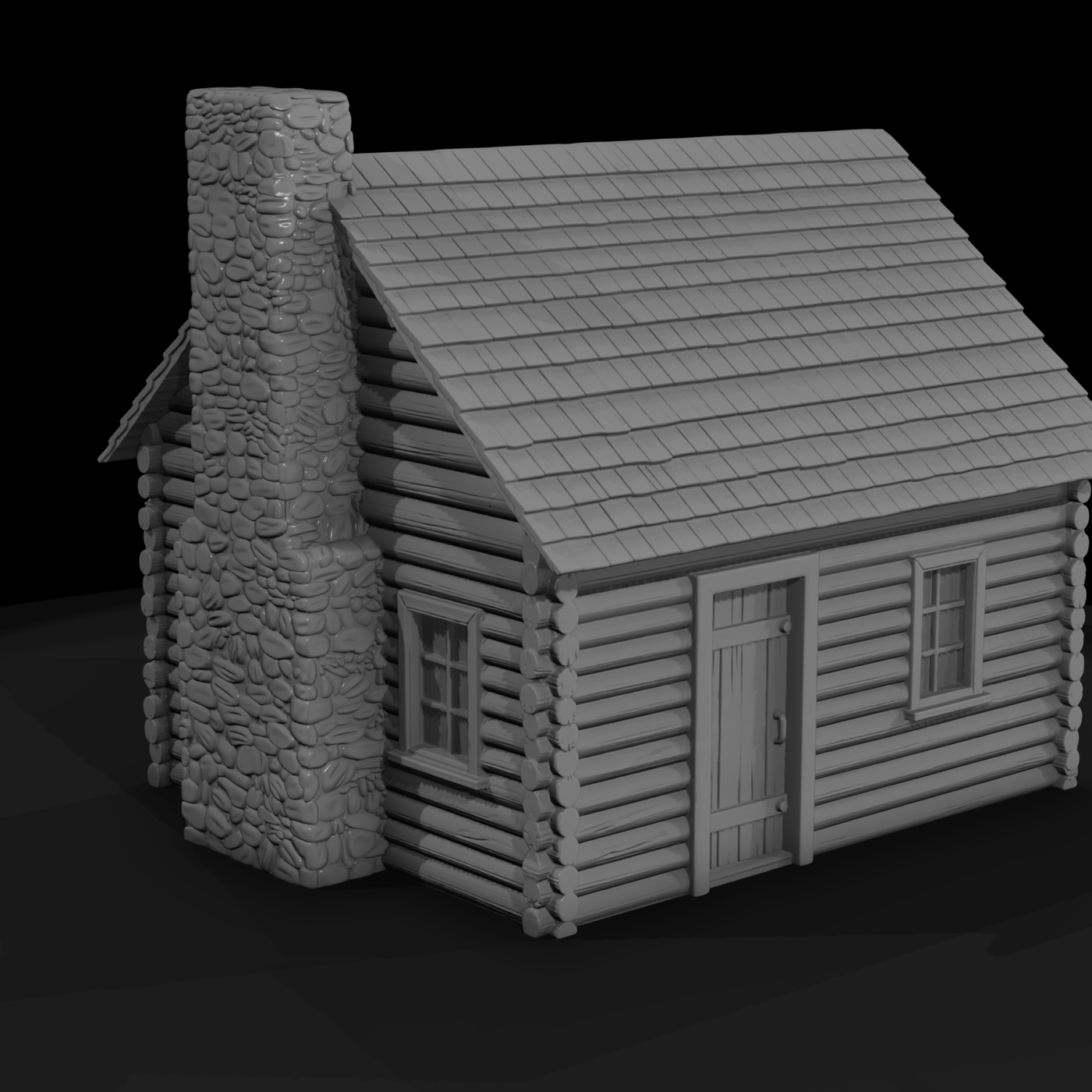 1870s Wild West Log Cabin