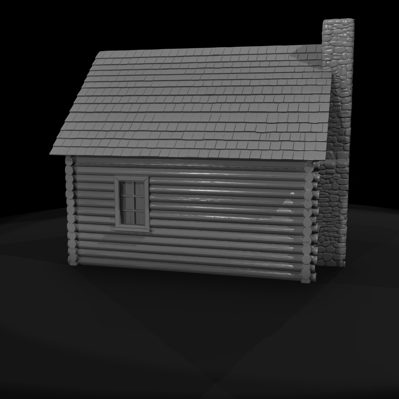 1870s Wild West Log Cabin