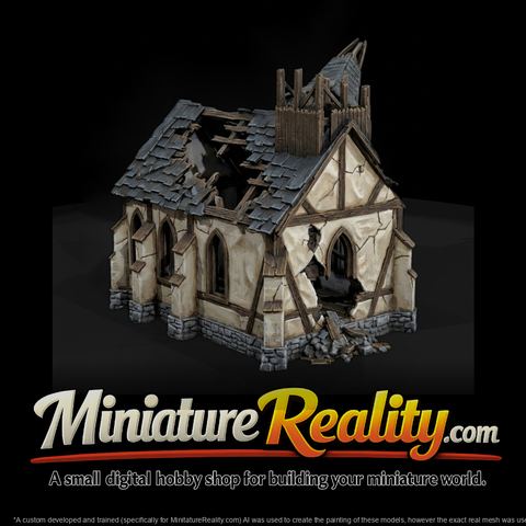 Wild West Ruined Church