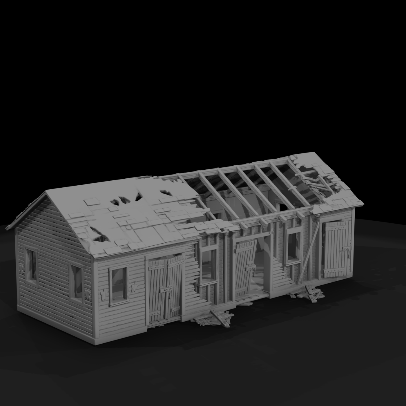 Wild West Livery Stable Ruin