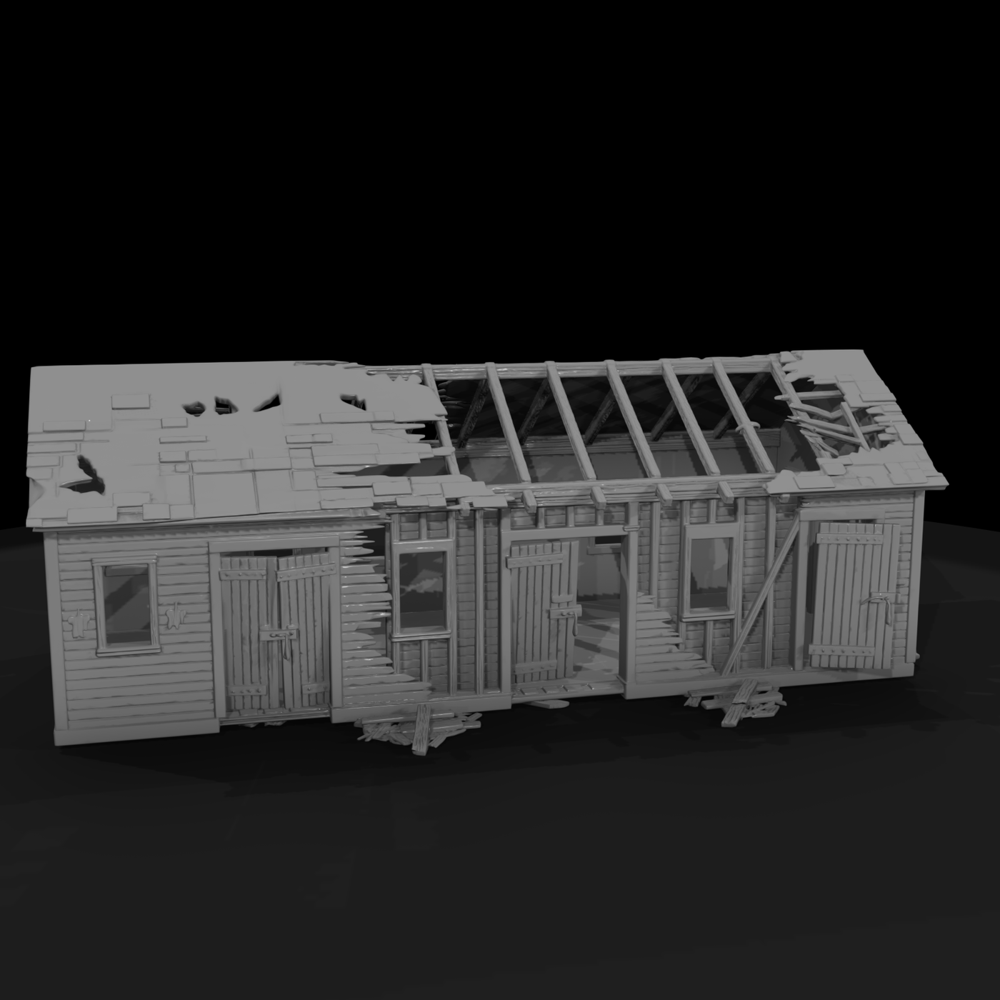 Wild West Livery Stable Ruin
