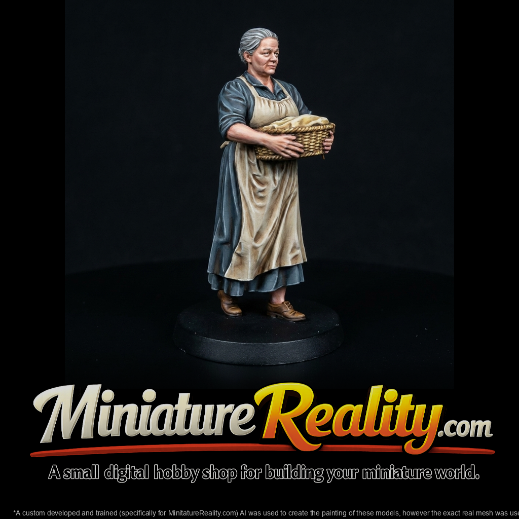 woman with basket